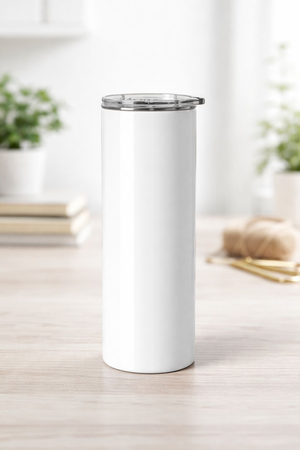 20 0Z SKINNY TUMBLER BLANCO SUBLIMABLE