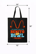 TOTE BAGS BENITO I'M HERE FOR WHITE, NATURAL, BLACK