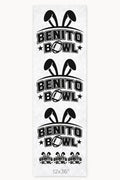 DTF TEXTILE YARDA 12X36 BENITO BOWL 6 IMPRESIONES DEL DISENO