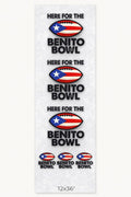 DTF TEXTILE YARDA 12X36 BENITO BOWL I'M HERE 6 IMPRESIONES DEL DISENO