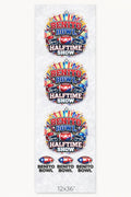 DTF TEXTILE YARDA 12X36 HALFTIME BAD 6 IMPRESIONES DEL DISENO