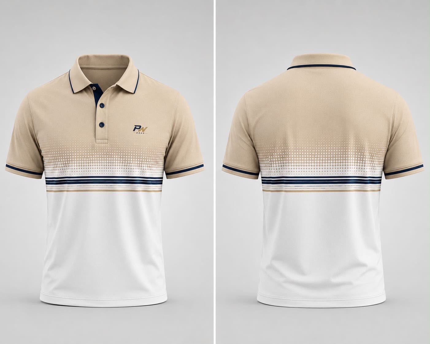 PW Gear Performance Polo-Coastal Sand