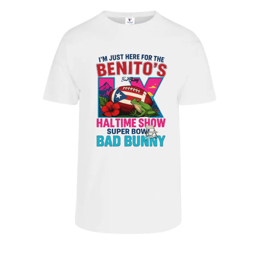 BENITO BOWL BAD BUNNY HALF TIME SHOW TSHIRT UNISEX
