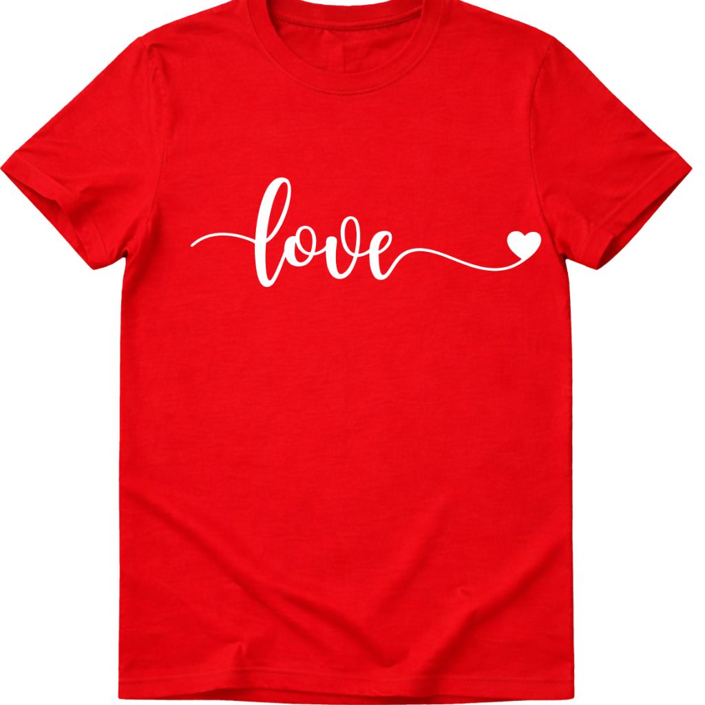 SAN VALETINE LOVE TSHIRT UNISEX
