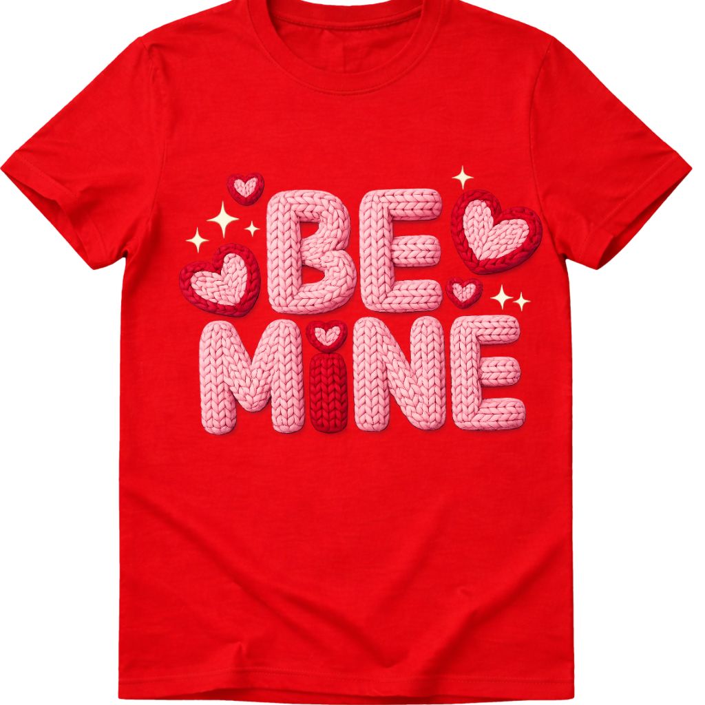 SAN VALENTIN BE MINE TSHIRT UNISEX