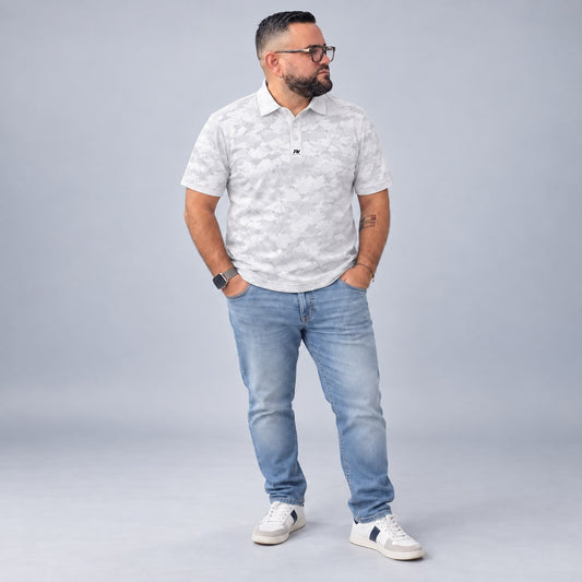 PW Gear Performance Polo Arctic Camo